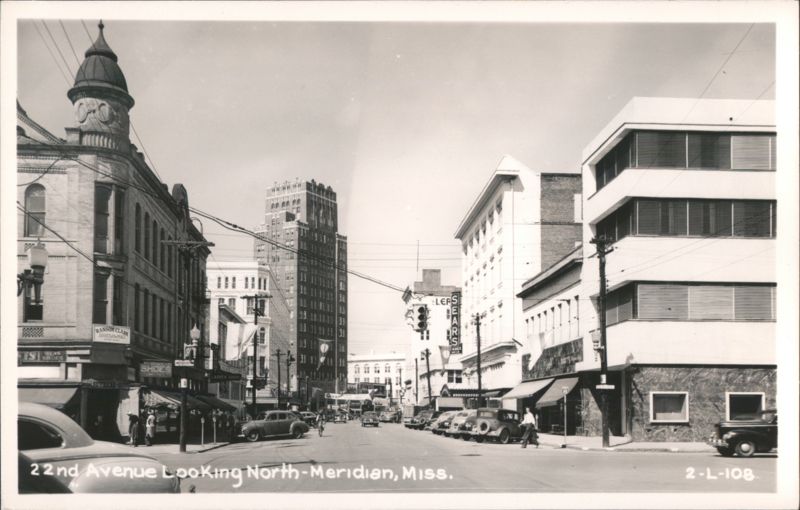 22nd Avenue Looking North, Meridian, Mississippi