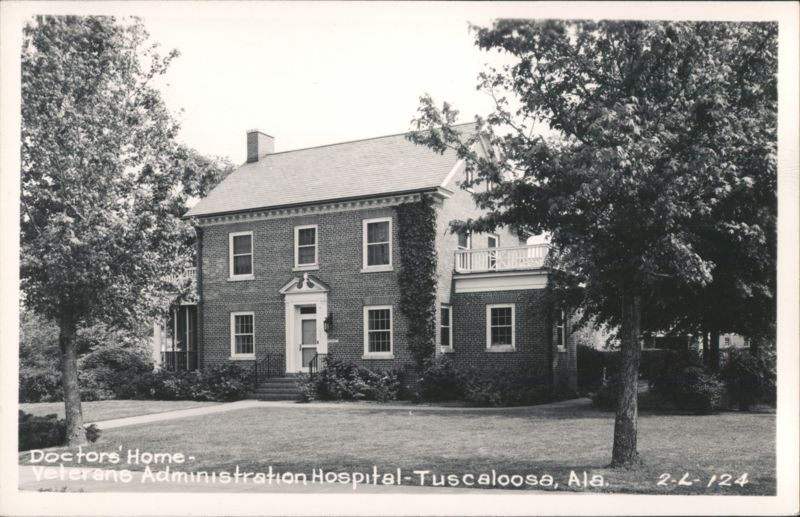 Doctor's Home, Veterans Administration Hospital Tuscaloosa Alabama