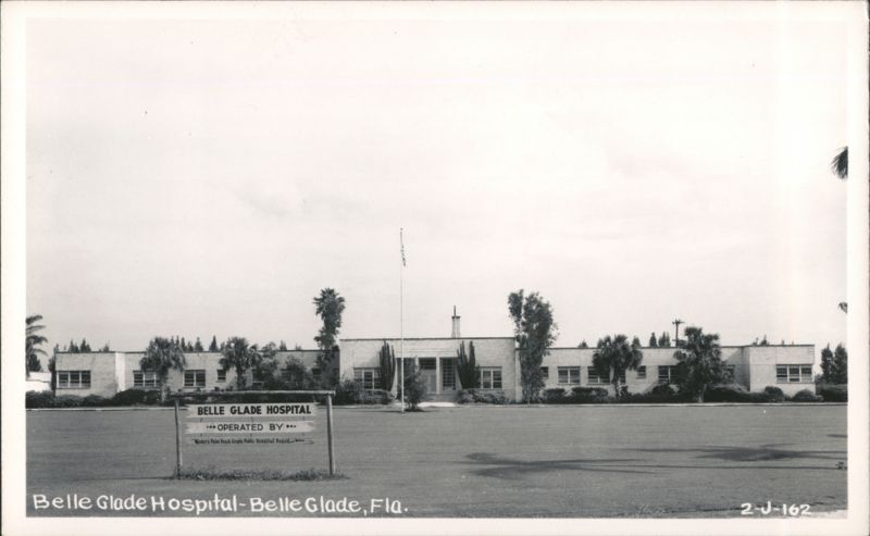Belle Glade Hospital, Operated by Western Palm Beach County Public Hospital Board Florida