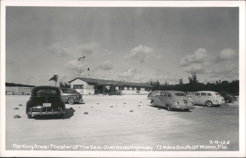 Parking Area - Theater Of The Sea, Overseas Highway Miami Florida