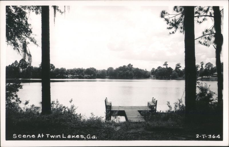 Scene At Twin Lakes, GA Georgia