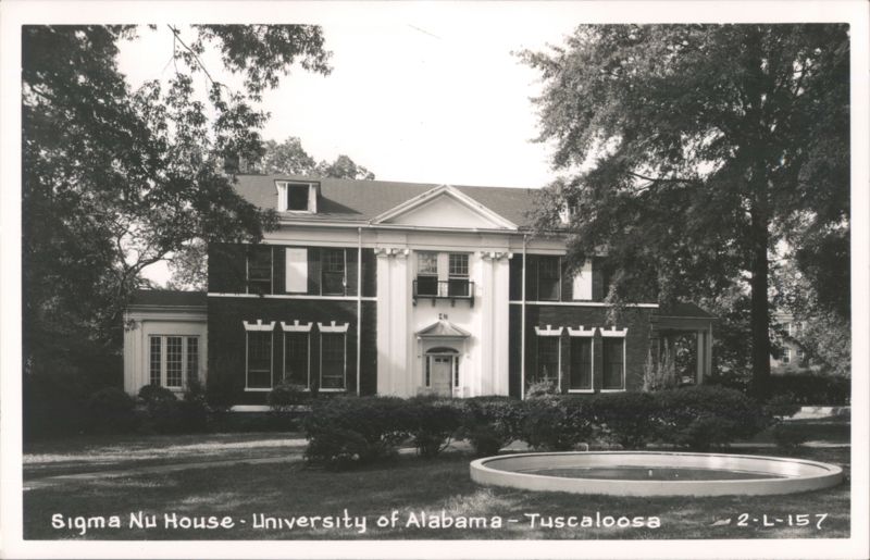 Sigma Nu House, University of Alabama, Tuscaloosa