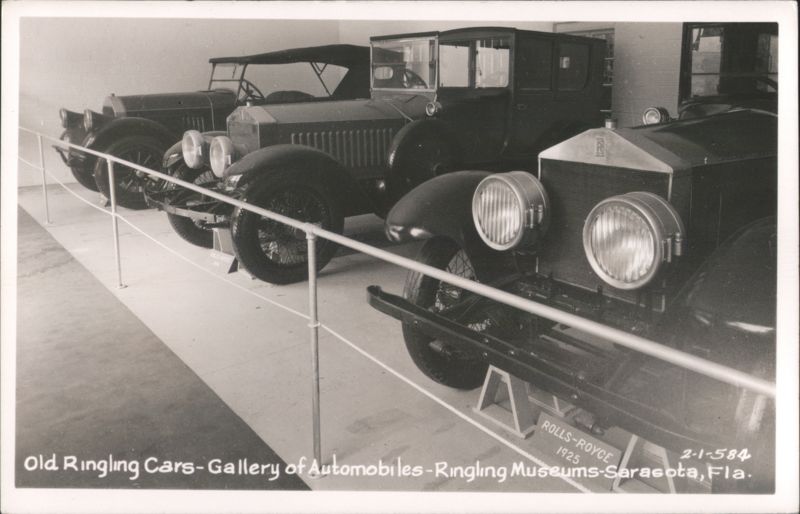 Old Ringling Cars at the Gallery of Automobiles Sarasota Florida