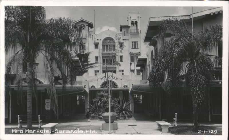 Mira Mar Hotel, Sarasota, Florida