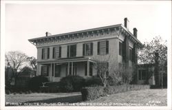 First White House of the Confederacy Postcard