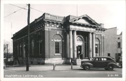 Post Office - LaGrange, GA Postcard