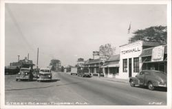 Street Scene - Thorsby, AL Postcard