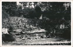 Little Jerusalem-Ave Maria Grotto-St. Bernard College Postcard
