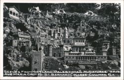 Ave Maria Grotto, St. Bernard College, Cullman, AL Postcard