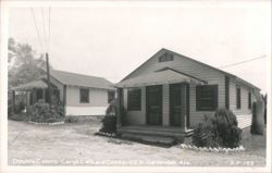 Cary's Cafe and Cabins Double Cabins Postcard