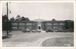 High School - Valdosta, GA Postcard
