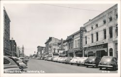 Street Scene, Valdosta, GA Postcard