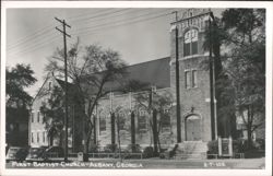 First Baptist Church - Albany, Georgia Postcard