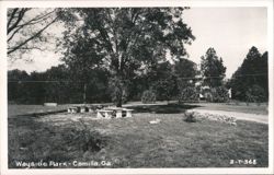 Wayside Park - Camilla, GA Postcard