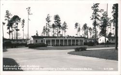 Veterans Administration Domiciliary Center - Administration Building Postcard