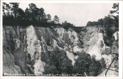 Providence Canyon - Near Cuthbert, GA Postcard