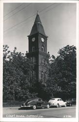 Court House - Cuthbert, GA Postcard