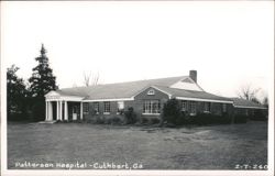 Patterson Hospital, Cuthbert, GA Postcard