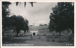 Grammar School - Beaufort, SC Postcard
