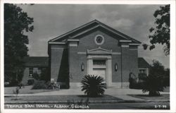 Temple B'nai Israel, Albany, Georgia Postcard