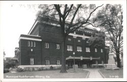 Municipal Auditorium, Albany, GA Postcard