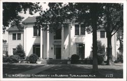 Theta Chi House, University of Alabama Postcard