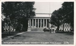 Amelia Gayle Gorgas Library - University of Alabama Postcard