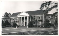 Gorgas Hall, University of Alabama Postcard