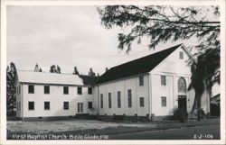 First Baptist Church, Belle Glade, Florida Postcard