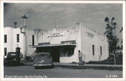 U.S. Post Office, Belle Glade, FL Postcard