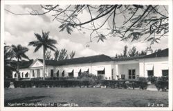Martin County Hospital - Stuart, Florida Postcard