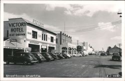 Street Scene - Stuart, Florida Postcard