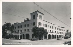 Oleanders Hotel, Eau Gallie, Florida Postcard