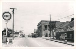 Street Scene - Eau Gallie, FL Postcard