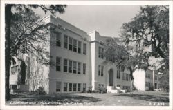 Grammar and High Schools - Eau Gallie, FL Postcard