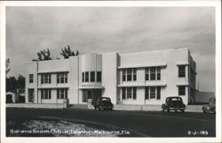 Bahama Beach Club, Indialantic, Florida Postcard
