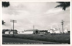 Florida State Farm No. 2 Sugar Mill Postcard