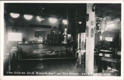 The Ocean Grill "Bucket Bar", Vero Beach, FL Postcard