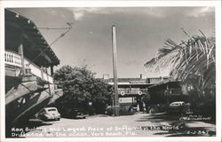 Driftwood Resort, Vero Beach, FL - Main Building & Driftwood Postcard