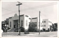 First Baptist Church, Fort Pierce, Florida Postcard
