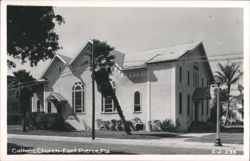 Catholic Church, Fort Pierce, Florida Postcard