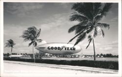 Goodyear Blimp, Mayflower NC-4A Postcard