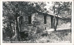 A Cabin - Cheaha State Park Postcard