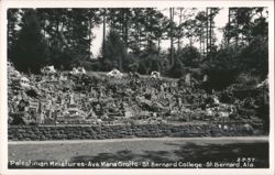 Palestinian Miniatures at Ave Maria Grotto Postcard