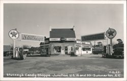 Stuckey's Candy Shoppe, Summerton, SC Postcard