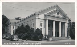 Lee Street Baptist Church Postcard