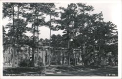 High School - Thomasville, GA Postcard