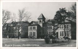 Public School - Pelham, Georgia Postcard