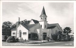 First Congregational Church, Melbourne, FL Postcard