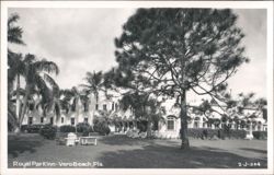 Royal Park Inn, Vero Beach, Florida Postcard